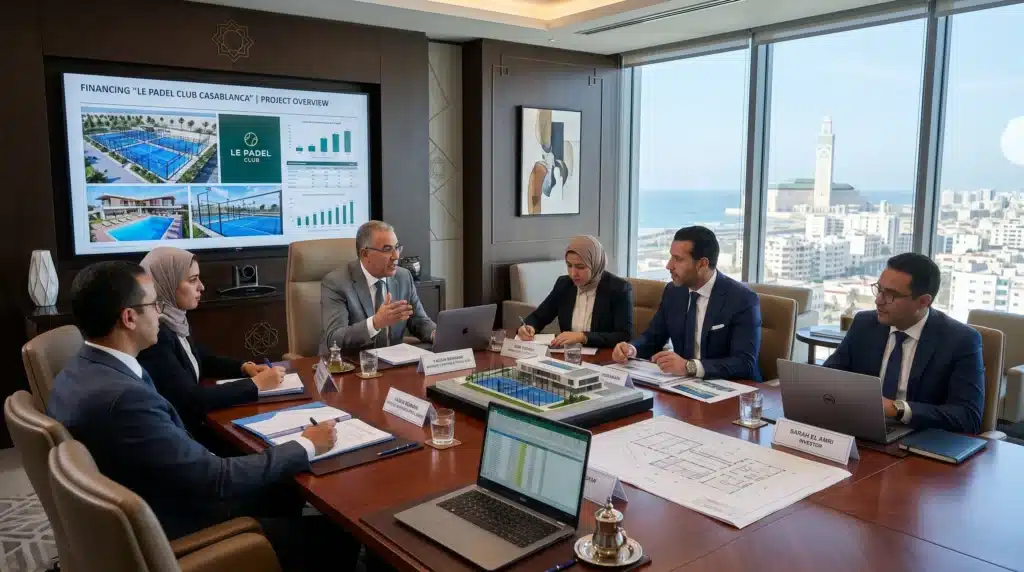 Crédit bancaire pour financer un terrain de padel au Maroc