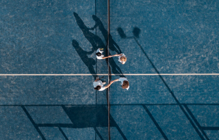 Aménagement d'un terrain de padel