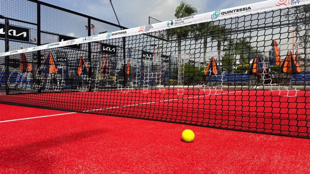 Maintenance d'un terrain de padel 