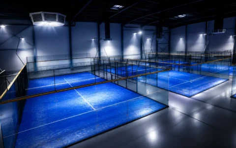 éclairage LED terrain de padel au Maroc - image 1