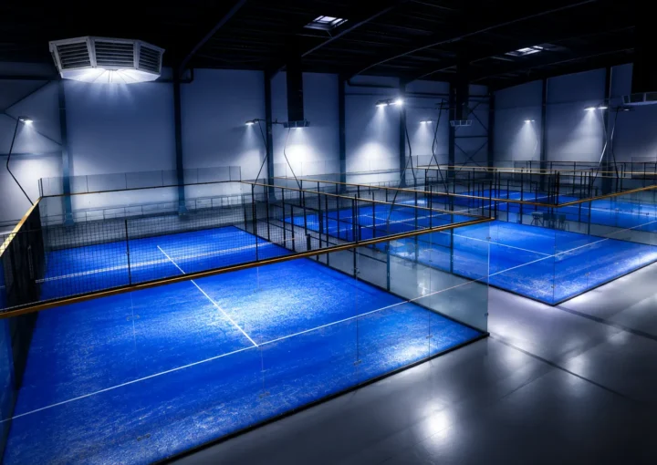 éclairage LED terrain de padel au Maroc - image 1