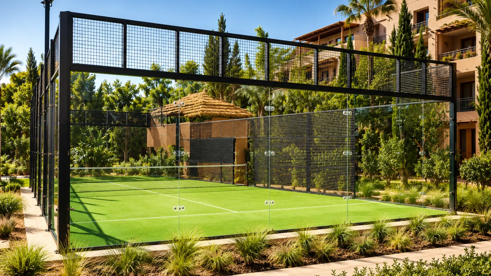 terrain de padel pour hôtels au Maroc - image 1