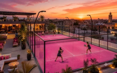 Club de padel multi-terrains au Maroc