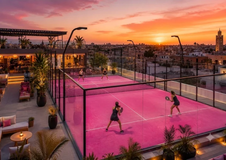 Club de padel multi-terrains au Maroc