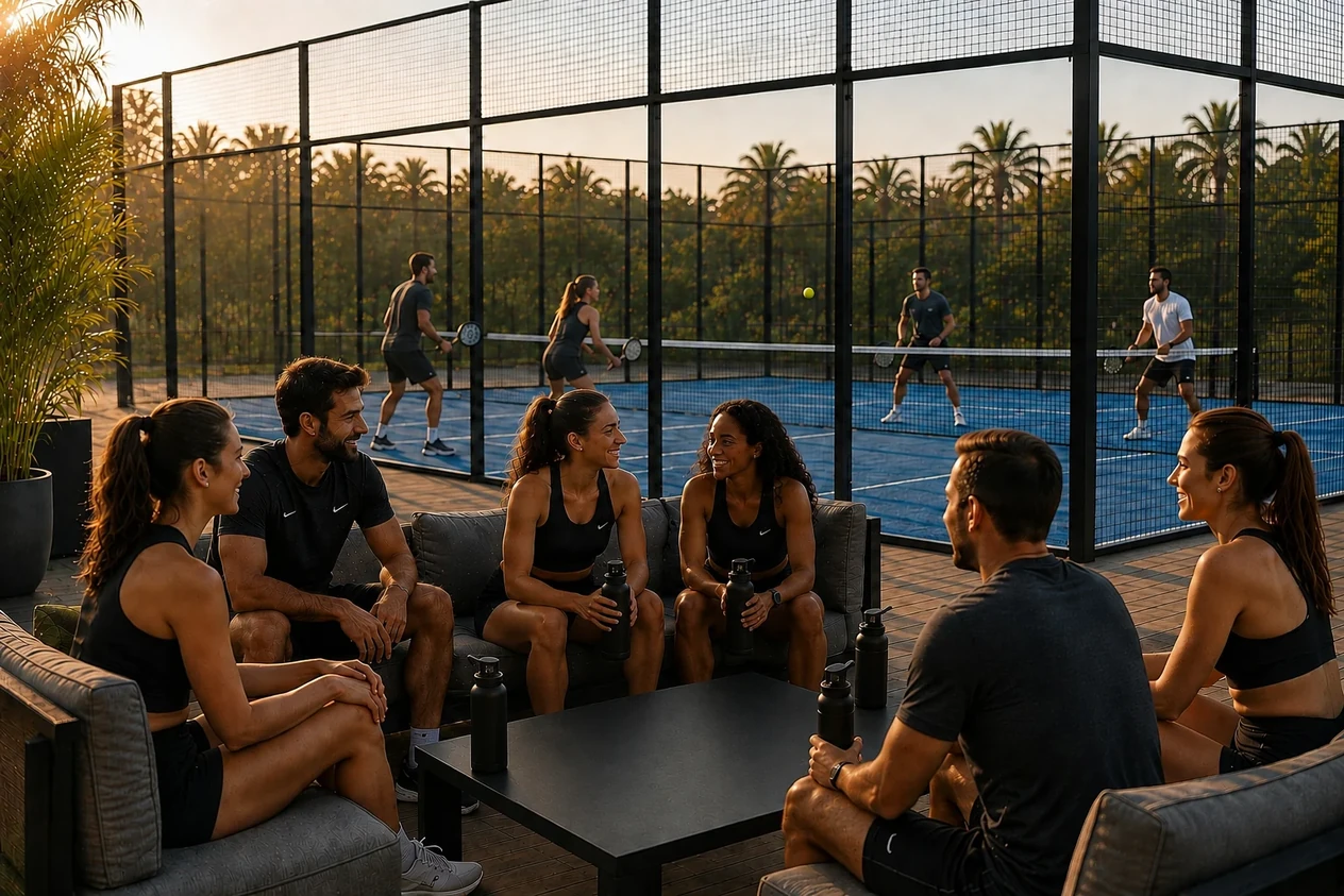 Team building padel en entreprise au Maroc