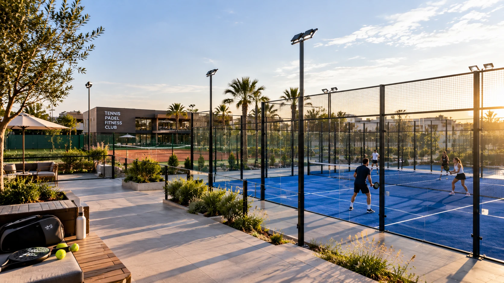 Ajouter un terrain de padel à un club existant : conversion d’un court de tennis